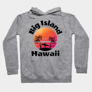 Surfing Big Island Hawaii Hoodie